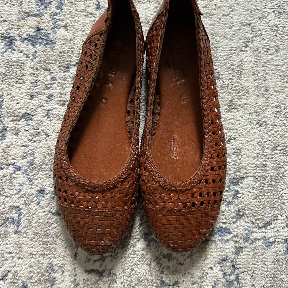 Elegant Brown Leather Loafers